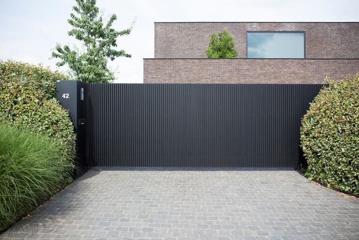 Opritpoorten voorbeeld 1